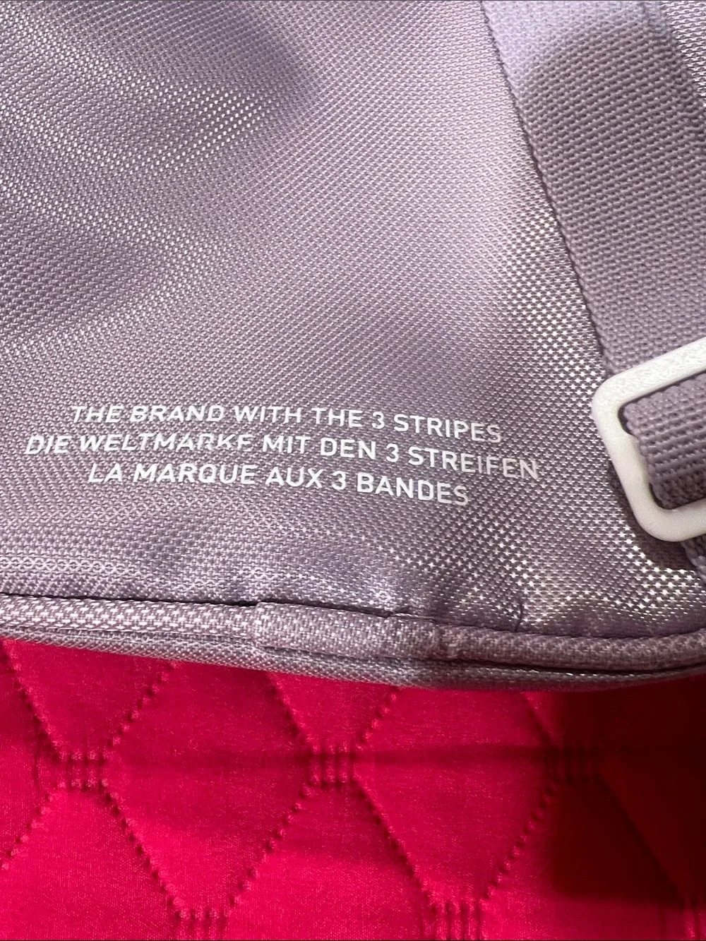 adidas Trefoil Mini Backpack in Mauve Pink